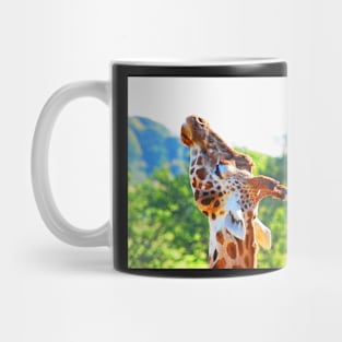 Giraffe Head Mug